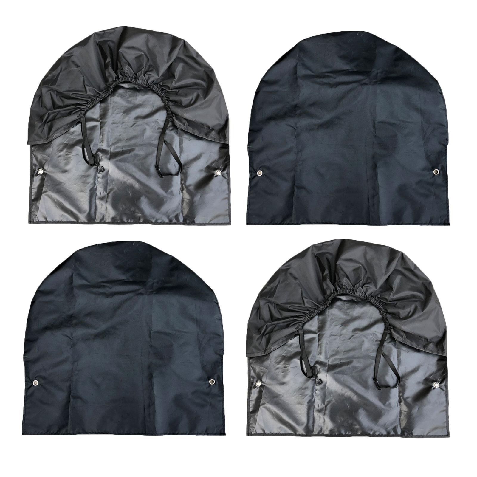 Ioensy - 4 Uds Cubiertas De Neumáticos Rv Cubiertas De Ruedas Impermeables A Prueba De Viento Para Camper Rv Auto 80Cm