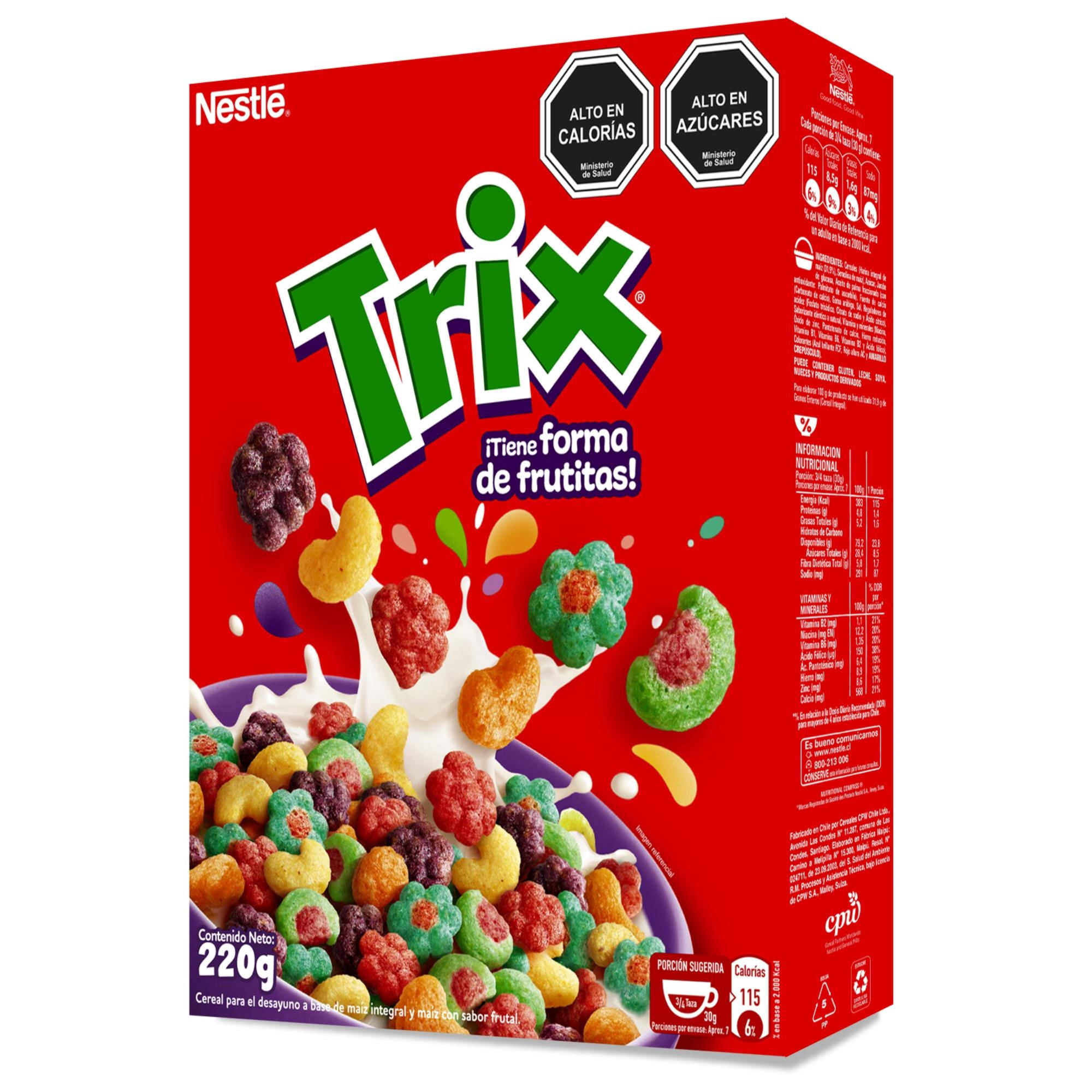 Cereal Frutal 220 g Trix