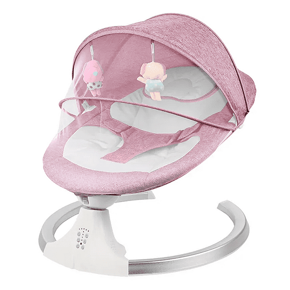 Silla Mecedora Inteligente Rosada Infantil