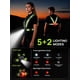thumbnail image 3 of Luz para correr Acso de 500 lúmenes con chaleco reflectante impermeable, 3 of 7