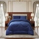 thumbnail image 1 of Cobertor Sherpa Plush Cs Plaza Y Media Azul O, 1 of 4