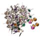 thumbnail image 2 of 100 Piezas De Sujetadores De Papel Con Cabeza De Diamantes De Imitación De Metal De Colores Surtidos De 7 Mm, 2 of 6