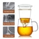 thumbnail image 3 of Taza de té DOPUDO de vidrio con infusor y tapa, 520 ml, borosilicato, 3 of 6