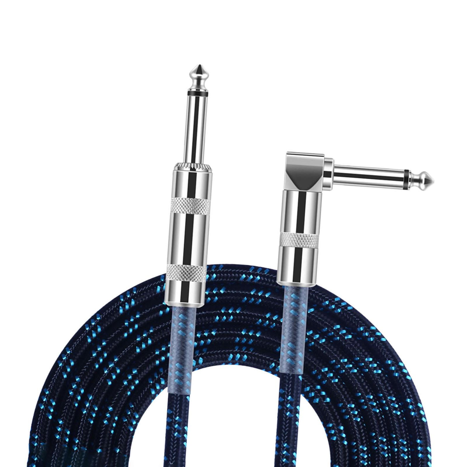 Bothyi - Cable De Guitarra De 6,35 Mm Cable De Guitarra Eléctrica Para Instrumentos Musicales 3m