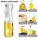 thumbnail image 2 of Dispensador de vidrio recargable MyHome 101 de 200 ml con pulverizador de aceite de oliva, 2 of 7
