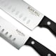 thumbnail image 3 of Set 2 Cuchillos 7 Pulgada+5 Pulgada Santoku Texas Black Bull Color Negro, 3 of 3