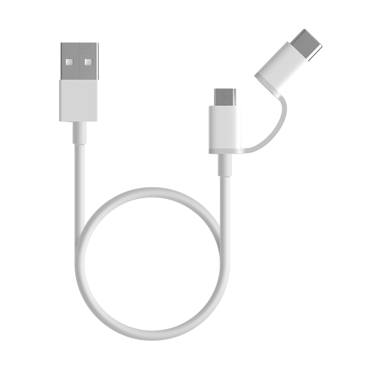 Xiaomi - Mi 2-in-1 Usb Cable Micro Usb A Tipo C 30cm