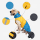 thumbnail image 4 of Abrigo reflectante impermeable de invierno para perros, chaqueta cálida y resistente al viento con forro polar, chaleco deportivo ligero para mascotas., 4 of 6