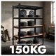 thumbnail image 4 of Estante Metálico 5 Niveles con Repisas Reforzado Negro 150kg, 4 of 9