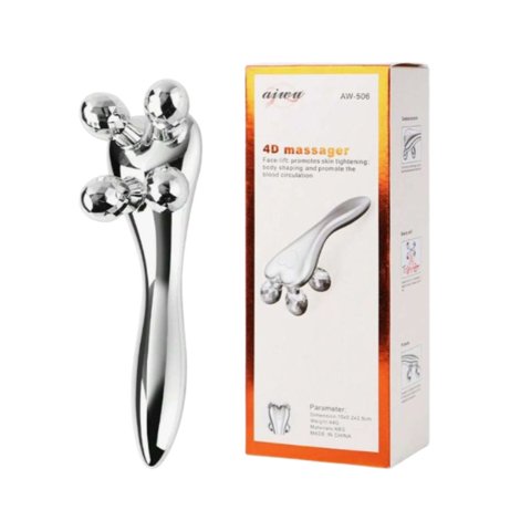 Click Ventas - Rodillo De Masaje Facial 4D Multifuncional Circulación