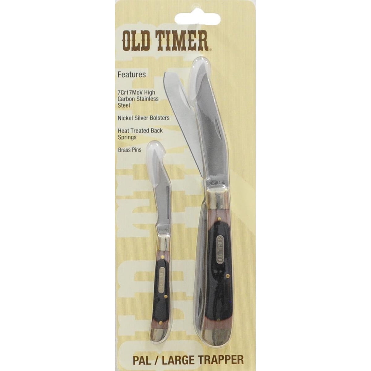 Cuchillo Plegable Old Timer Set 2 Piezas 7cr17mov