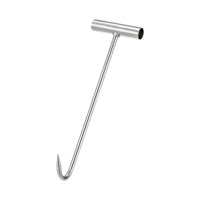 Magideal - Herramienta De Gancho Para Boca De Acceso Ganchos De Elevación Versátiles Tapas De Boca De Acceso Tapas De Desagüe Puertas Enrollables Gancho De Eleva 40Cm