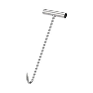 Magideal - Herramienta De Gancho Para Boca De Acceso Ganchos De Elevación Versátiles Tapas De Boca De Acceso Tapas De Desagüe Puertas Enrollables Gancho De Eleva 40Cm