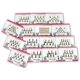 thumbnail image 1 of Maquillaje India Crafts – 6 paquetes con 60 bindis largos multicolores, 1 of 7