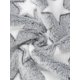 thumbnail image 5 of INSPIRE CHIC Pantalones de pijama peludos para mujer, pantalones de salón de felpa suave con patrón de estrellas y cintura elástica, talla extra grande, gris, 5 of 6