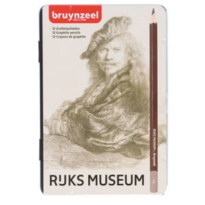 Lápices Grafito Bruynzeel Rijks Museum 12 Durezas Diferentes
