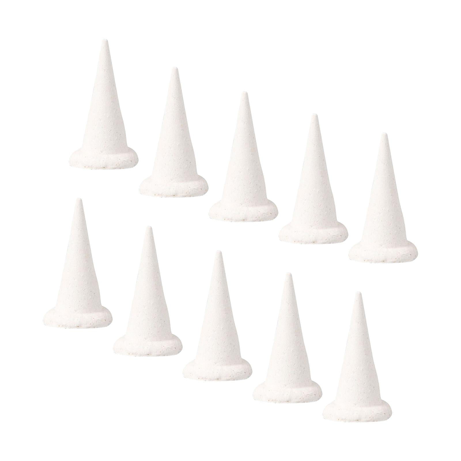 Magideal - 10 Uds. Soporte De Cerámica Refractaria Para Uñas, Accesorios De Arcilla, Soporte De Cocción De Arcilla Portátil De Alúmina Para Amantes De La Cerámic Pequeño