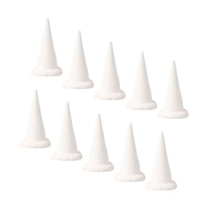 Magideal - 10 Uds. Soporte De Cerámica Refractaria Para Uñas, Accesorios De Arcilla, Soporte De Cocción De Arcilla Portátil De Alúmina Para Amantes De La Cerámic Pequeño