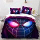 thumbnail image 1 of Spider-Man: Parallel Universe Cartoon Bedding Set Soft Home Textile Polyester 3D Digital Print Bedding Set Bed Bedroom Set Bed Sheets, 1 of 5