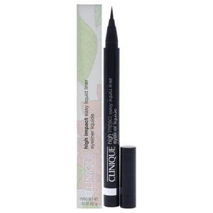 Clinique - Delineador Líquido Fácil De Alto Impacto - Negro De Para Mujeres - Delineador De Ojos De 0.02 Oz
