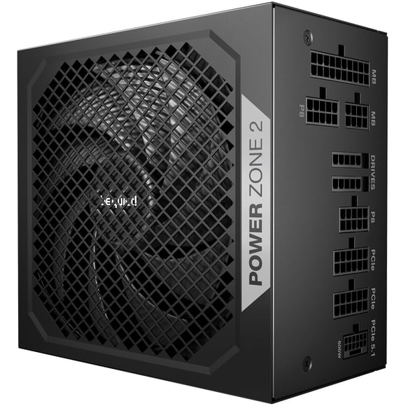¡Fuente de alimentación, silencio! Power Zone 2 1000 W ATX 3.1 80 Plus Platinum