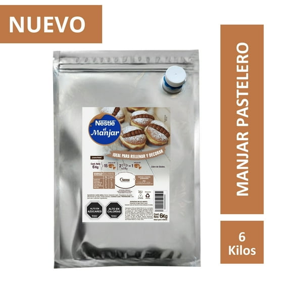 MANJAR PASTELERO 6KG NESTLE FP
