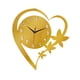 thumbnail image 2 of Reloj De Pared Acrílico Elegante Reloj Decorativo único Para Interior Oficina Dormitorio Oro, 2 of 5