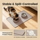 thumbnail image 4 of Tapete de comida para mascotas OHMO, de silicona, impermeable y antideslizante para perros y gatos, 4 of 9