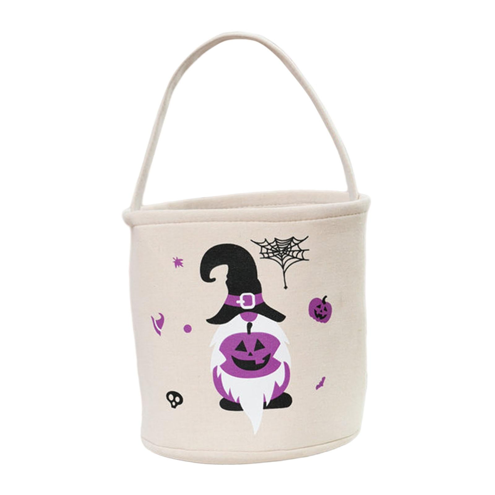Gazechimp - Bolsa De Dulces De Halloween, Decoración De Halloween, Cubo De Dulces Para El Hogar, Estante, Gabinete