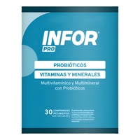 Infor - Pro Probioticos.Vit Y Min 30 Comp