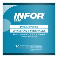 Suplemento Alimentario Multivitamínico Y Multimineral Con Probióticos 30 Un Infor Pro
