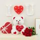 thumbnail image 3 of Oso de peluche HollyHome I Love You con LED de 33 cm para San Valentín, 3 of 8