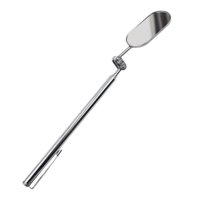 Ioensy - Espejo De Inspección Telescópico Espejo Mecánico De Metal Multiusos Giratorio 360