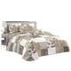 thumbnail image 2 of Cubrecama Quilt Verano 2 Plazas - Patchowork Beige KFL650, 2 of 3