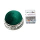 thumbnail image 2 of Alfileres Soporte Redondo Costura Alfiler Cojín Para Costura Artesanía Nociones De Costura Verde, 2 of 5