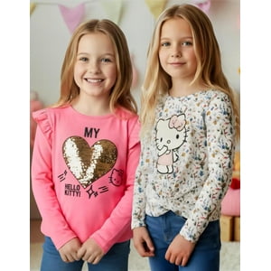 Pack 2 Poleras Niña Hello Kitty Multicolor 6