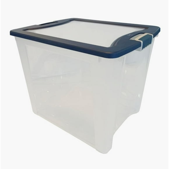 Caja Organizadora Clarity 91L Polietileno Transparente
