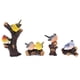 thumbnail image 2 of Adornos animales del pájaro de la resina 4pcs, decoración del balcón, decoración al aire libre interior, 2 of 3