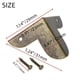 thumbnail image 3 of Protectores de esquina de metal Mcredy color bronce 2,2 x 3,1 cm, 3 of 5
