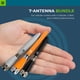 thumbnail image 2 of Kit de Antenas Bolton Technical 5G/4G LTE WiFi GNSS Negro, 2 of 7
