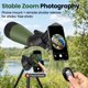 thumbnail image 2 of Telescopio de observación Gosky 25-75x80 con disparador remoto, 2 of 9