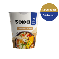 Alcafood - Vasos Cazuela De Pollo 12X 30 Gr