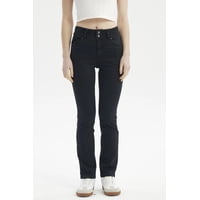 Fashionspark - Jeans Mujer Flo Calce Recto Negro - Ll