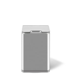 Ninestars - Basurero Automatico Papelera Inteligente Sensor 10 Lts Acero Inoxidable