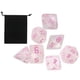 thumbnail image 1 of 7 Dados Poliédricos Para Juegos De Mesa, Suministros Para Fiestas, Juegos De Rol, Color Rosa, 1 of 5