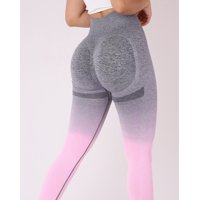 Genérica - Calza Push Up Deportiva Bicolor Mujer Levanta Glúteo