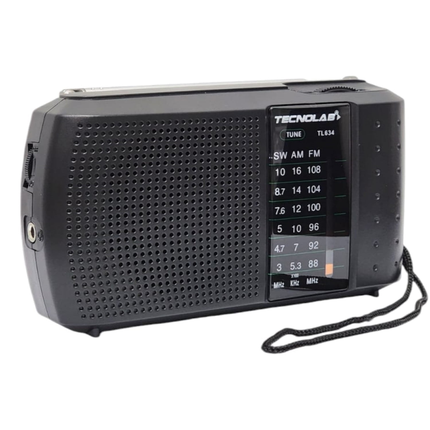 Radio Portátil De Bolsillo Tecnolab Am/fm/sw Tl634