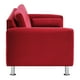 thumbnail image 5 of Sofa Retro 3c Felpa 12 Rojo, 5 of 6