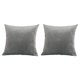 thumbnail image 2 of Paquete de 2 fundas de cojín cuadradas decorativas de terciopelo suave, para decoración del hogar, para sofá, cama o silla., 2 of 8