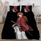 thumbnail image 3 of Rurouni Kenshin Soft 3D Printed Duvet Cover Bedding Set with Comforter Cover 3 Piece Set, 3 of 5